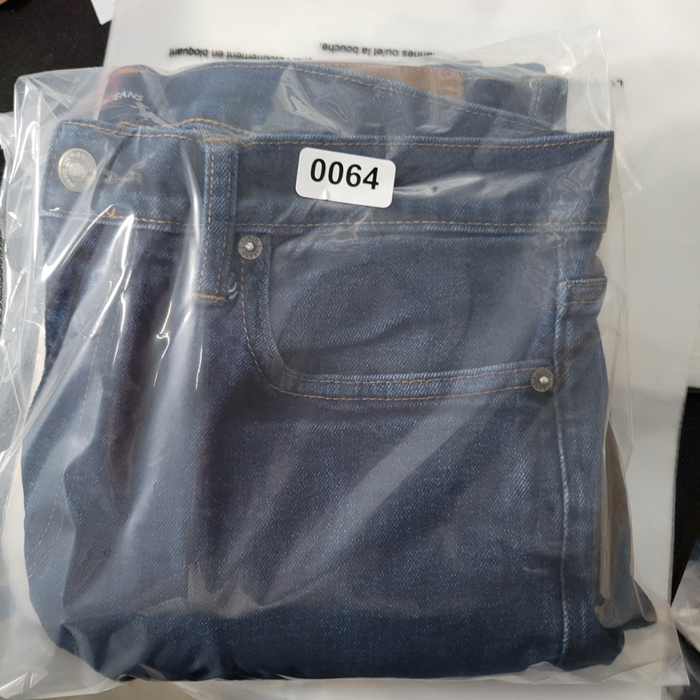 J.Crew Jeans Mens 34x32 Dark Wash Indigo Stretch Denim Pants J5187 HO18 - Picture 13 of 15
